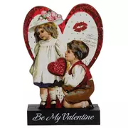 Be My Valentine Heart Wood Decor