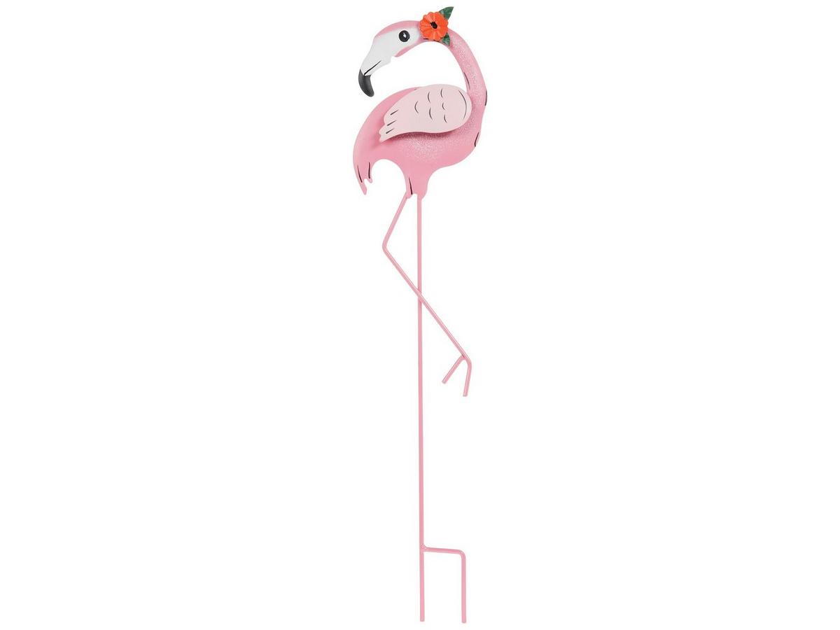 新品未使用 YAZBUKEY ヤズブキー Pink Flamingo Pink Flamingo Metal Garden Pick | Hobby Lobby | 305502067