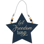 Let Freedom Ring Star Ornament