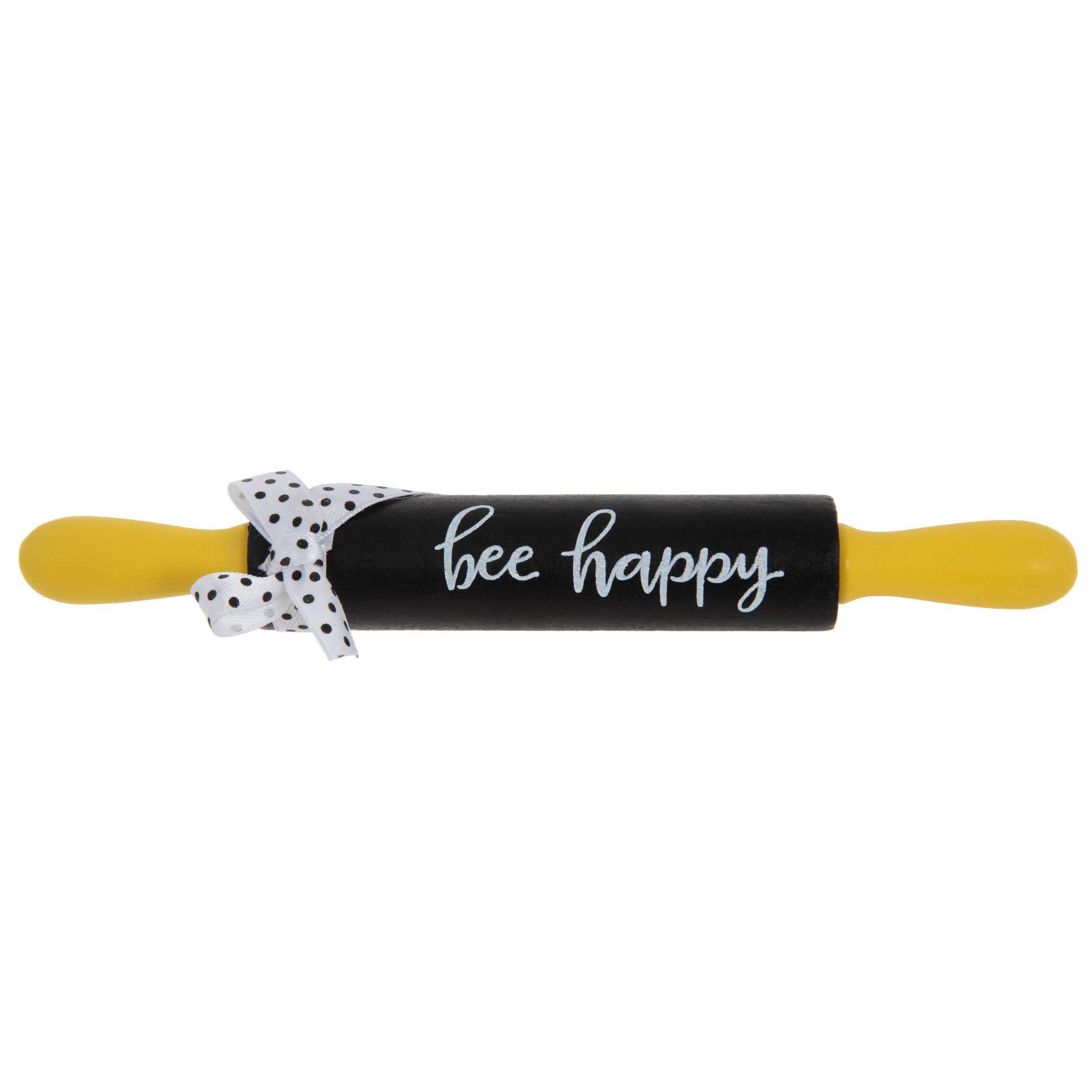 Bee Happy Mini Wood Rolling Pin Hobby Lobby 305657010