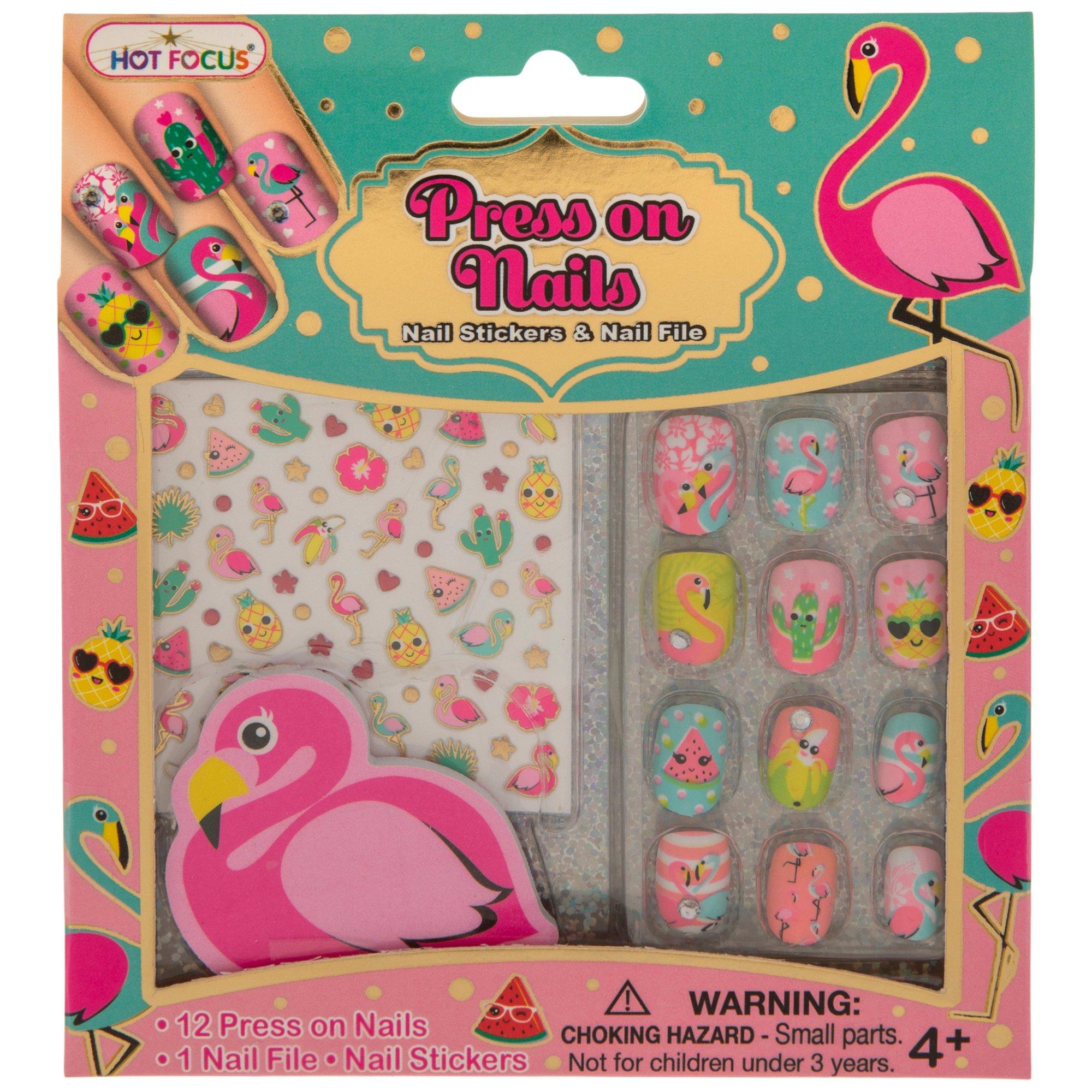 Tropical PressOn Nails Hobby Lobby 305707294