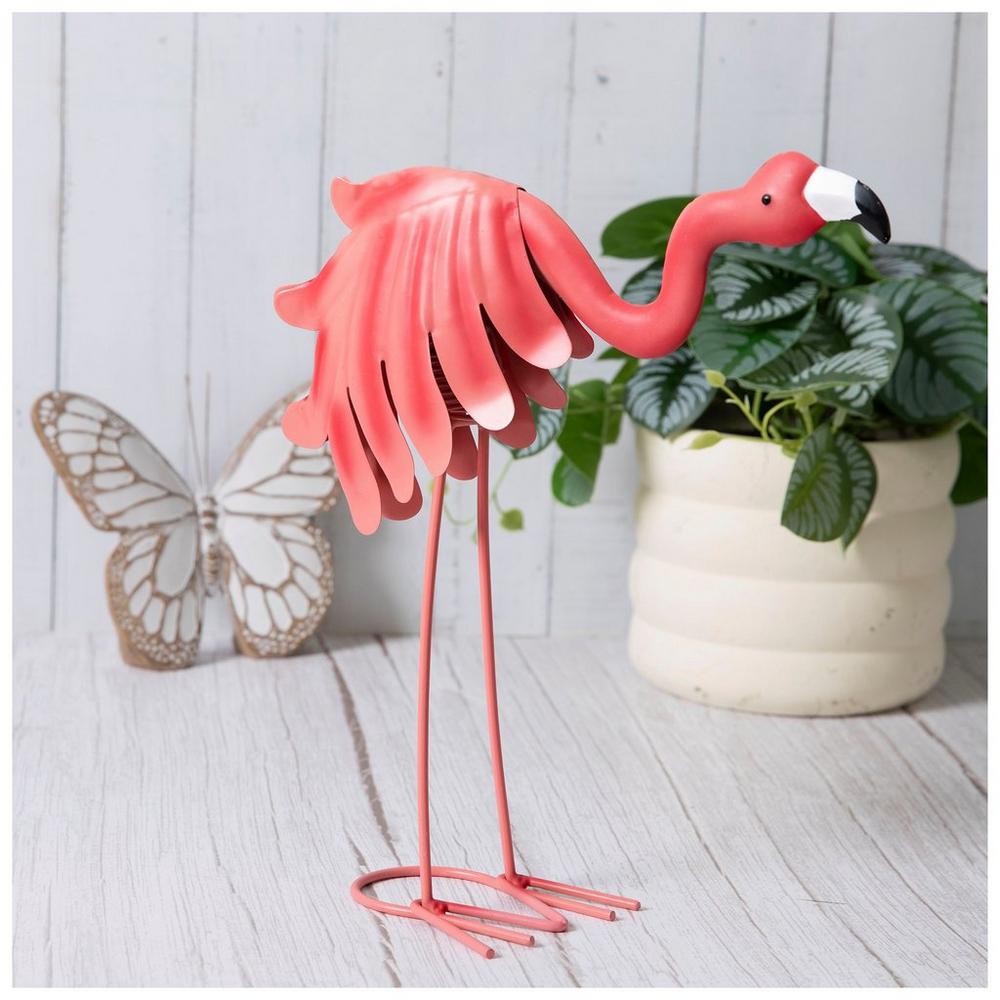 Pink Bouncy Metal Flamingo | Hobby Lobby | 305768346