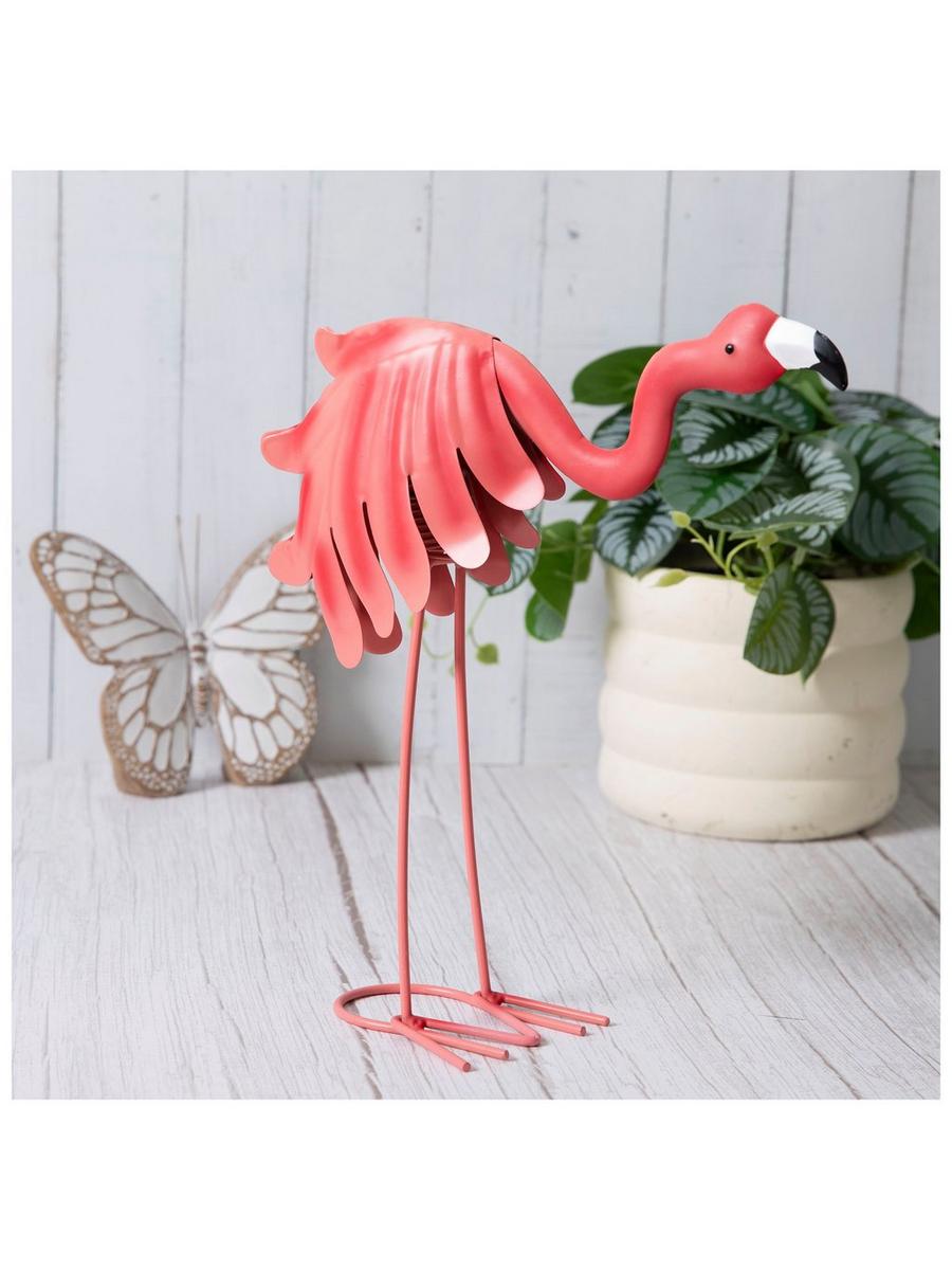 Pink Bouncy Metal Flamingo | Hobby Lobby | 305768346