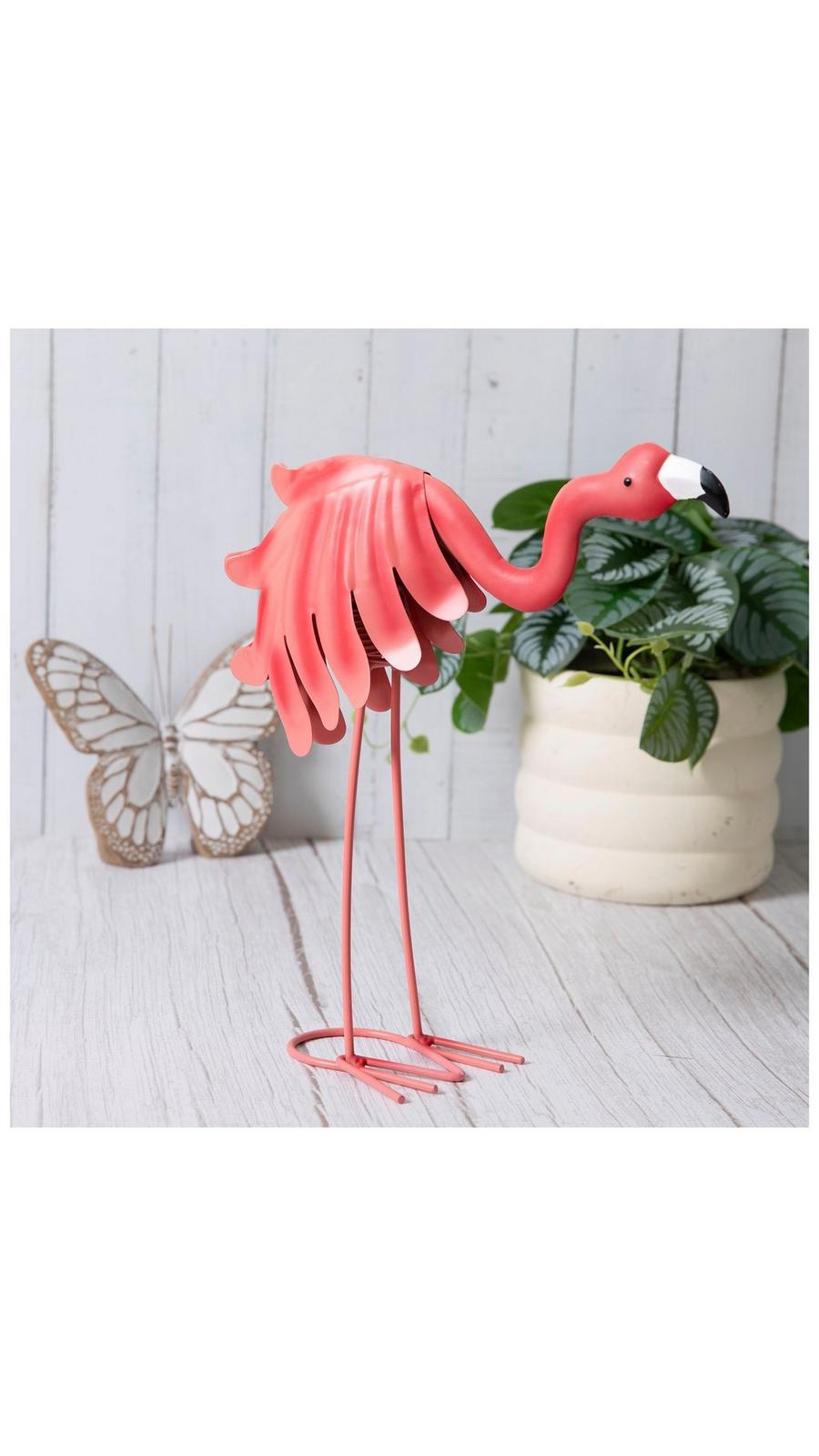 Pink Bouncy Metal Flamingo | Hobby Lobby | 305768346
