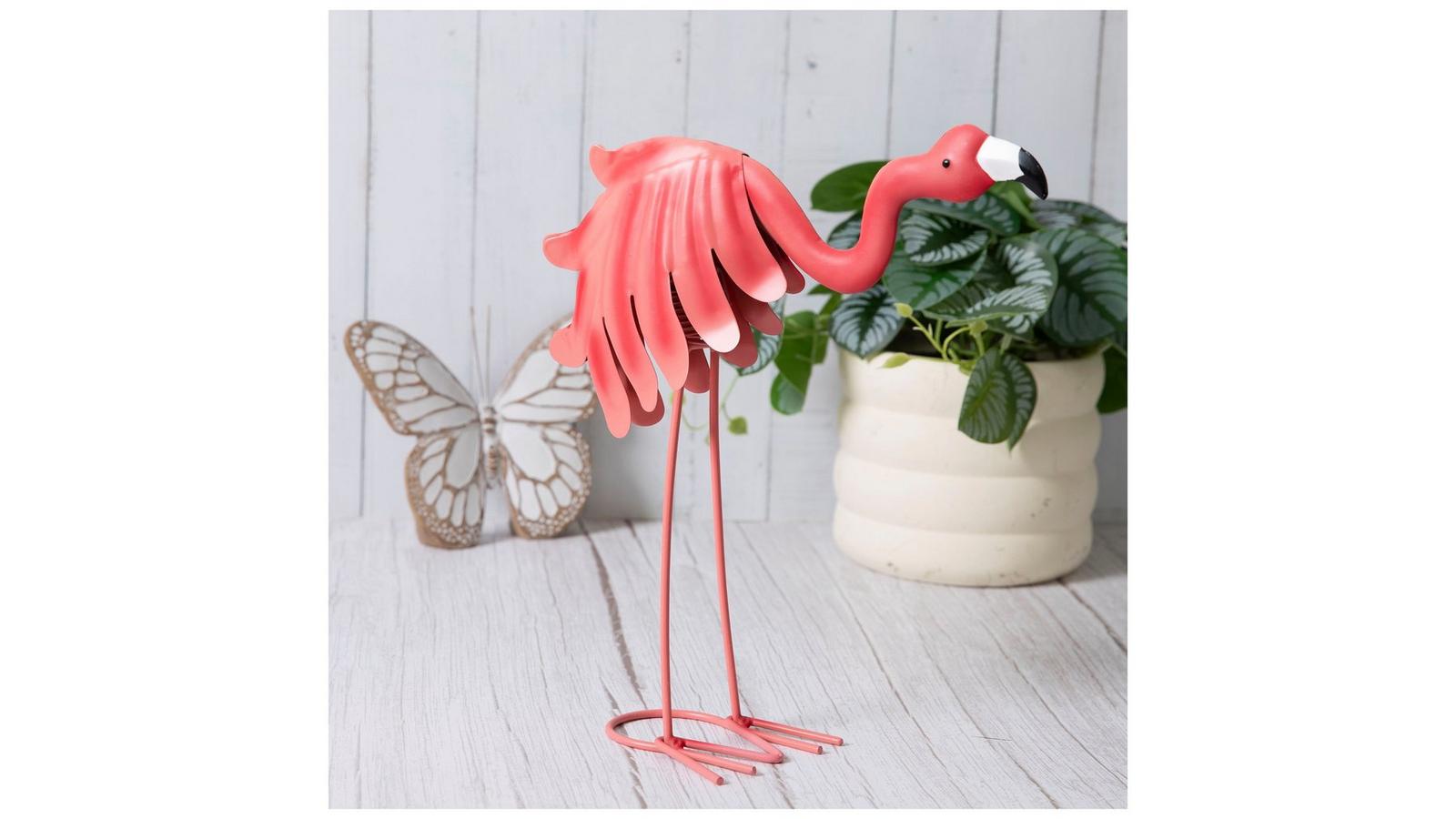 Pink Bouncy Metal Flamingo | Hobby Lobby | 305768346