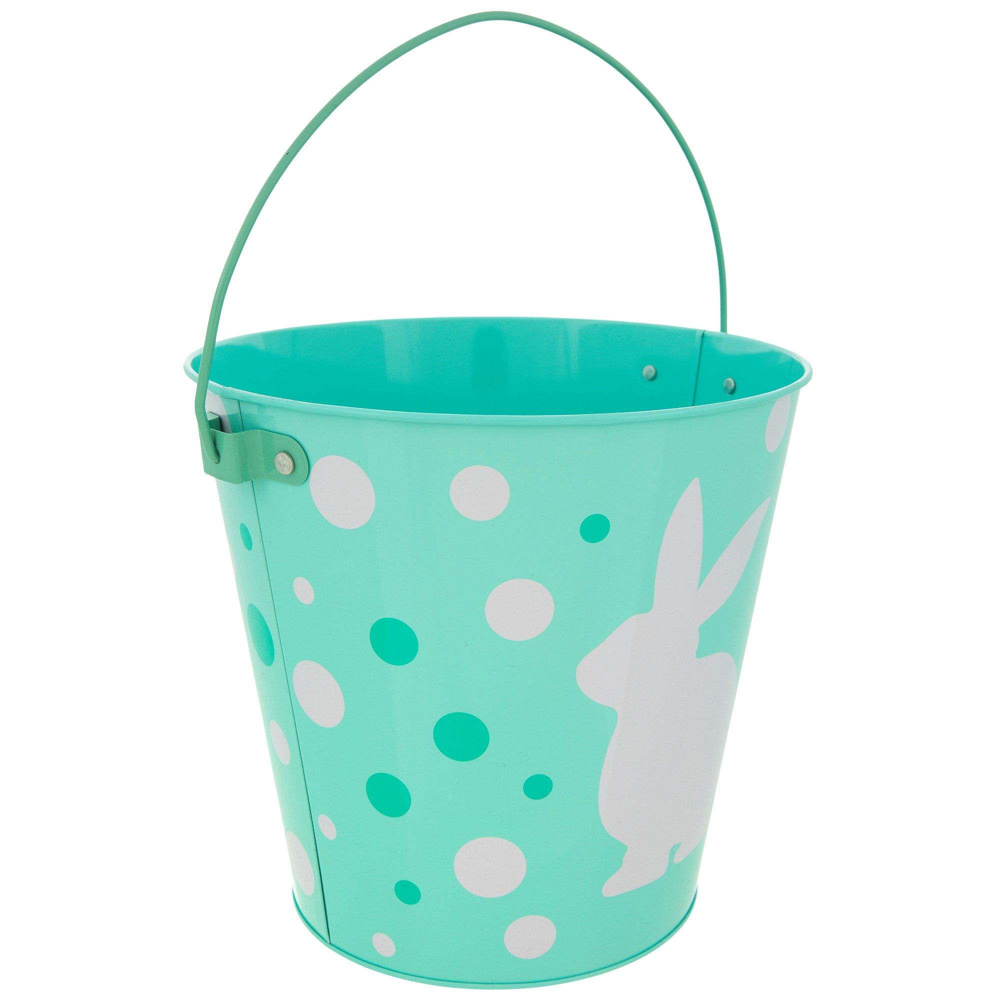 Bunny Polka Dot Bucket