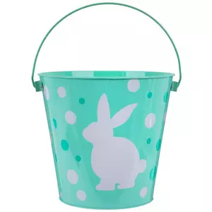 Bunny Polka Dot Bucket