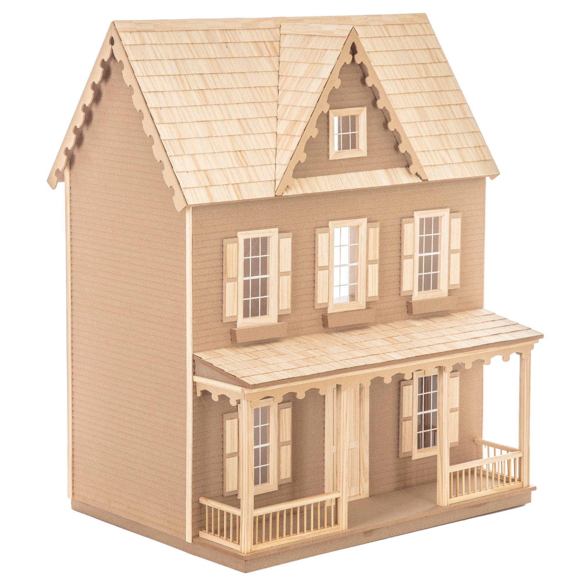 wooden dollhouse kits hobby lobby