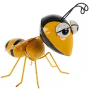 Distressed Wobble Head Metal Bee