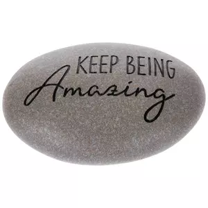 Keep Being Amazing Garden Stone