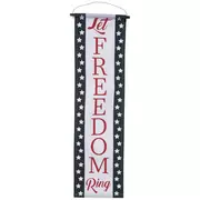 Let Freedom Ring Banner Wall Decor