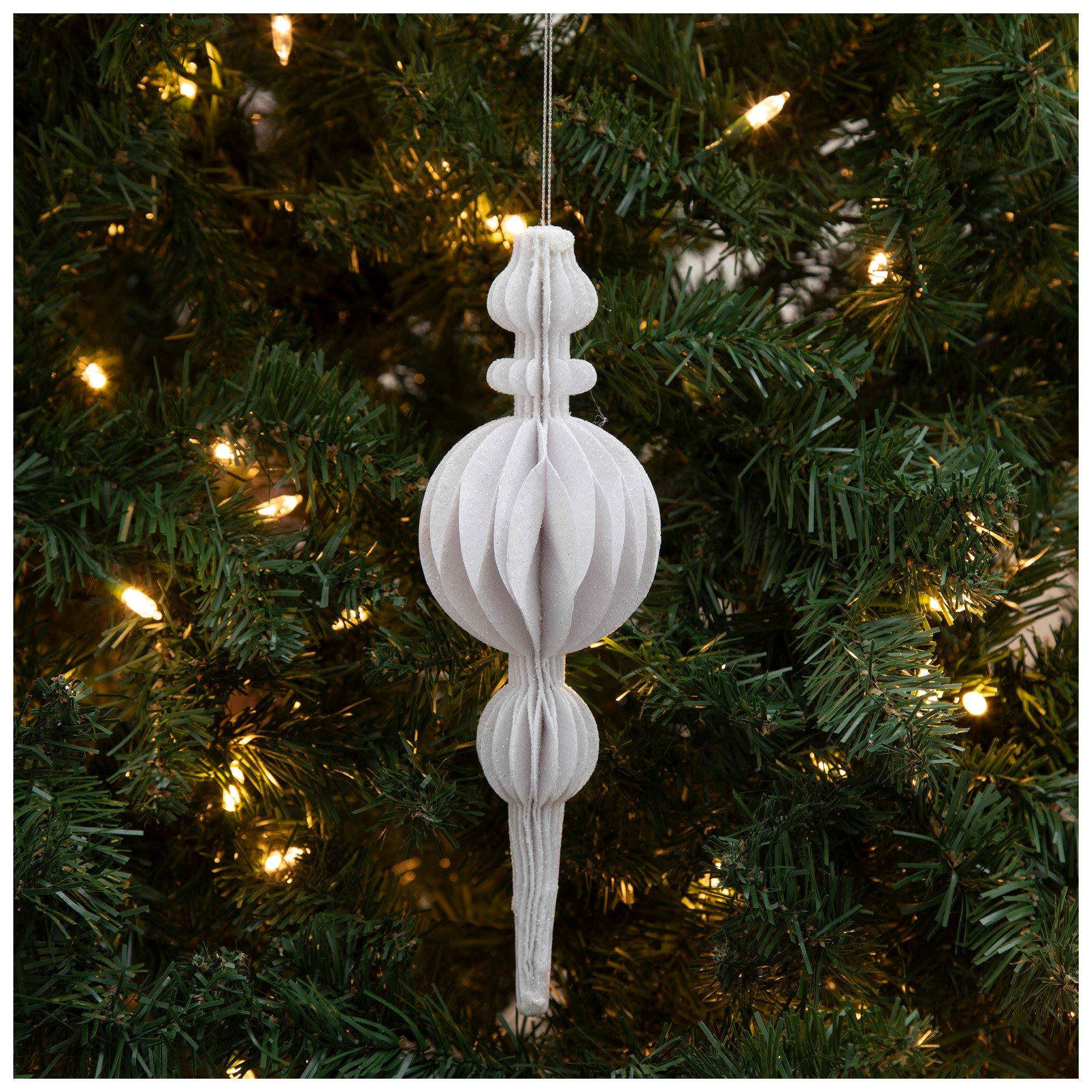 Glittery Spindle Ornament Hobby Lobby 306254627