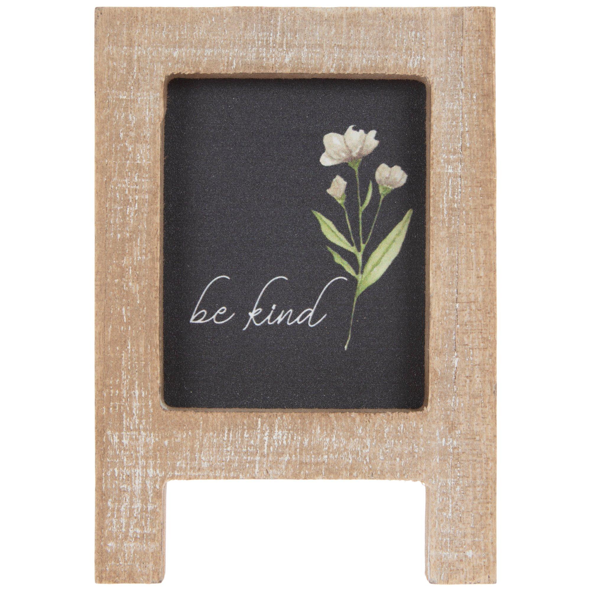Be Kind Mini Easel Wood Decor view 1