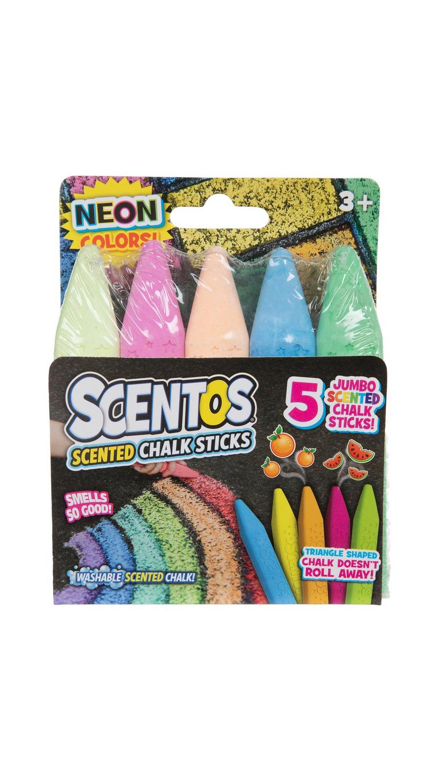 Scentos Scented Neon Chalk - 5 Piece Set | Hobby Lobby | 306306021