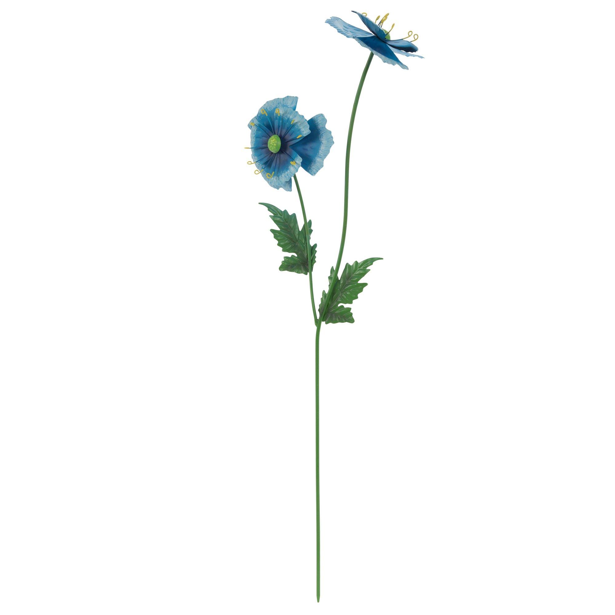 Flowers Metal Garden Stake
