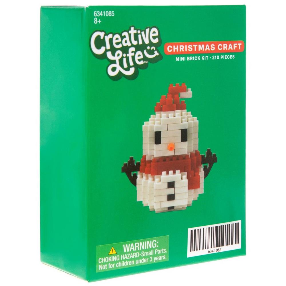 Snowman Mini Brick Kit | Hobby Lobby | 306341085
