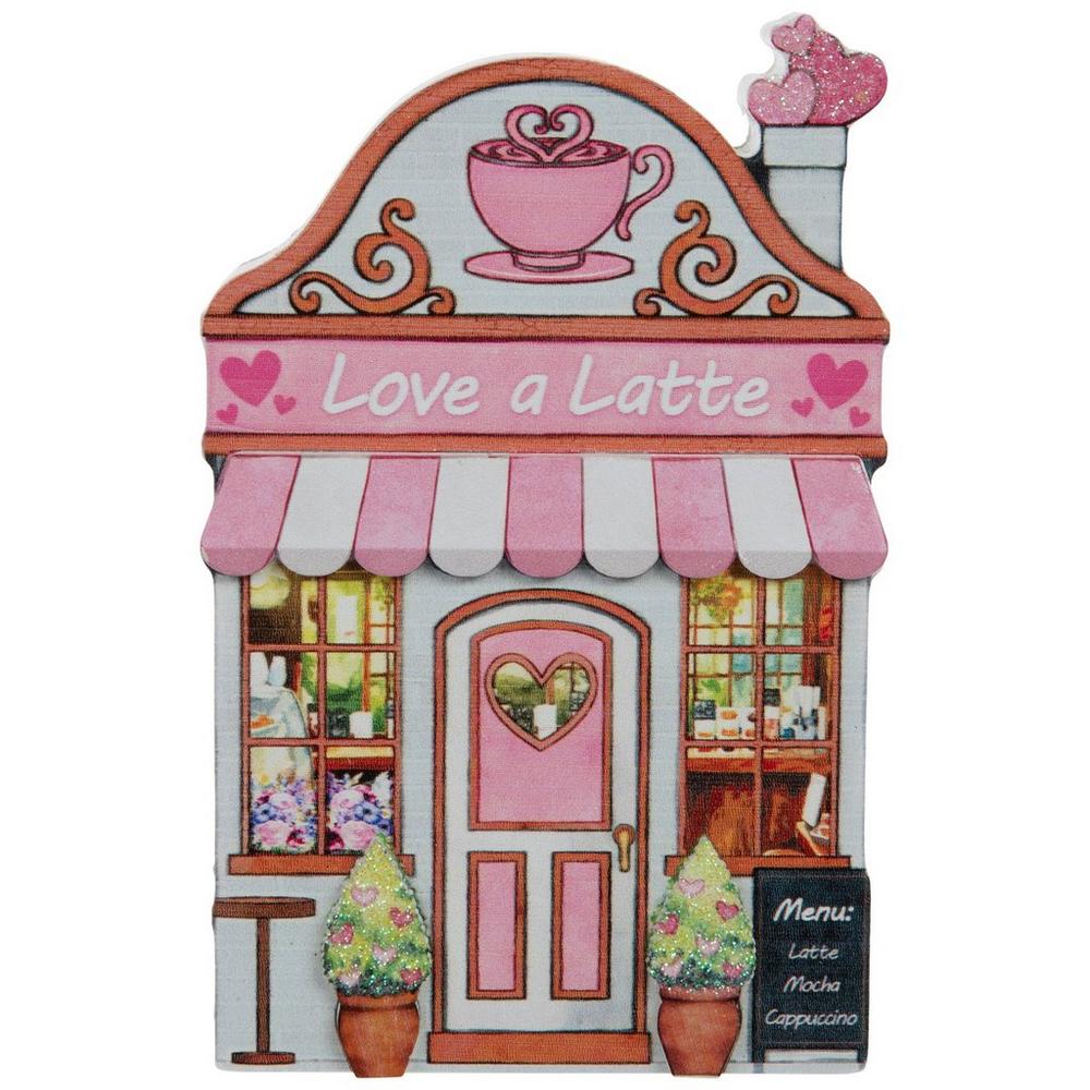 アンティーク雑貨 happy love Love A Latte Wood Decor | Hobby Lobby | 306364590