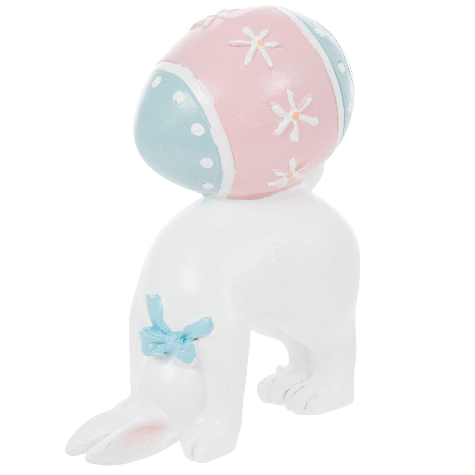 Bunny Balancing Egg Figurine | Hobby Lobby | 306371868