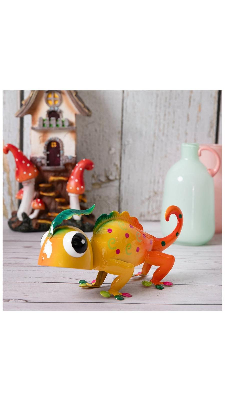 Bright Swirls & Dots Metal Lizard | Hobby Lobby | 306403729