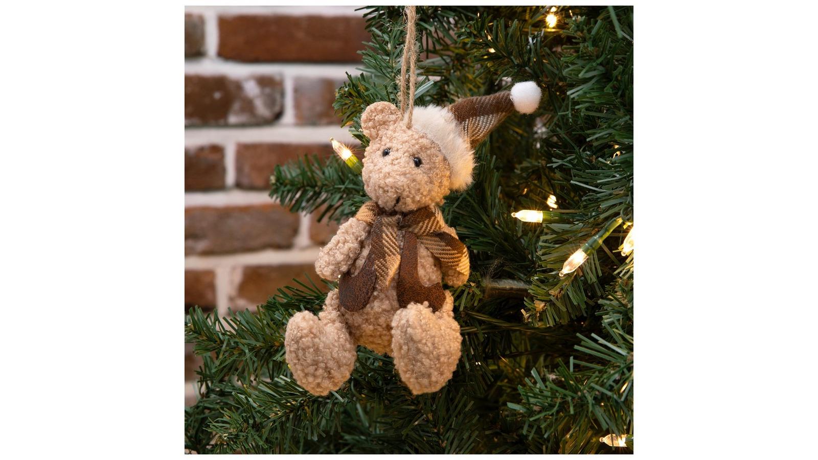 Brown Vest Teddy Bear Ornament | Hobby Lobby | 306425086