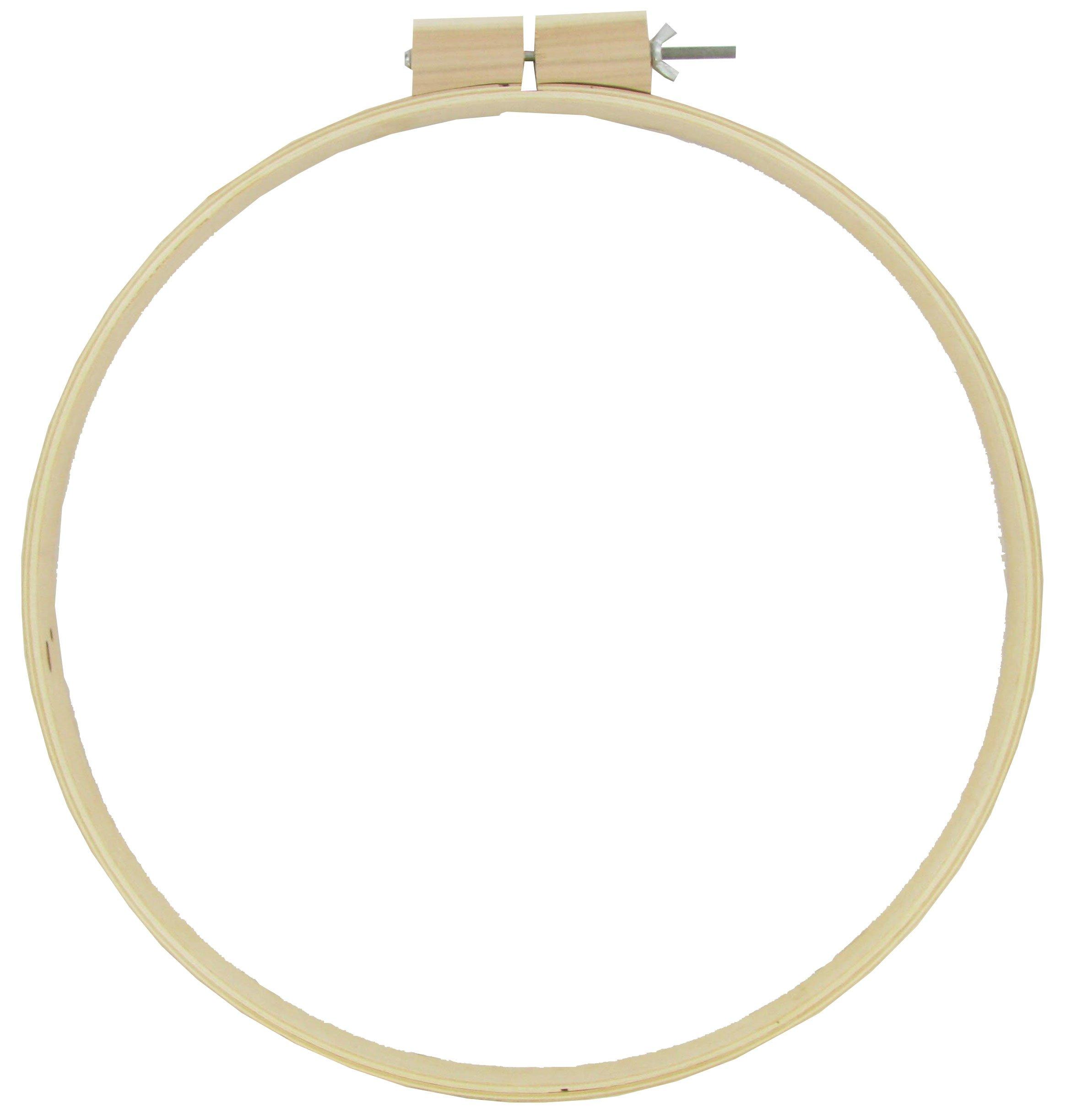 18 x 24 cm oval wooden embroidery hoop | Premium quality