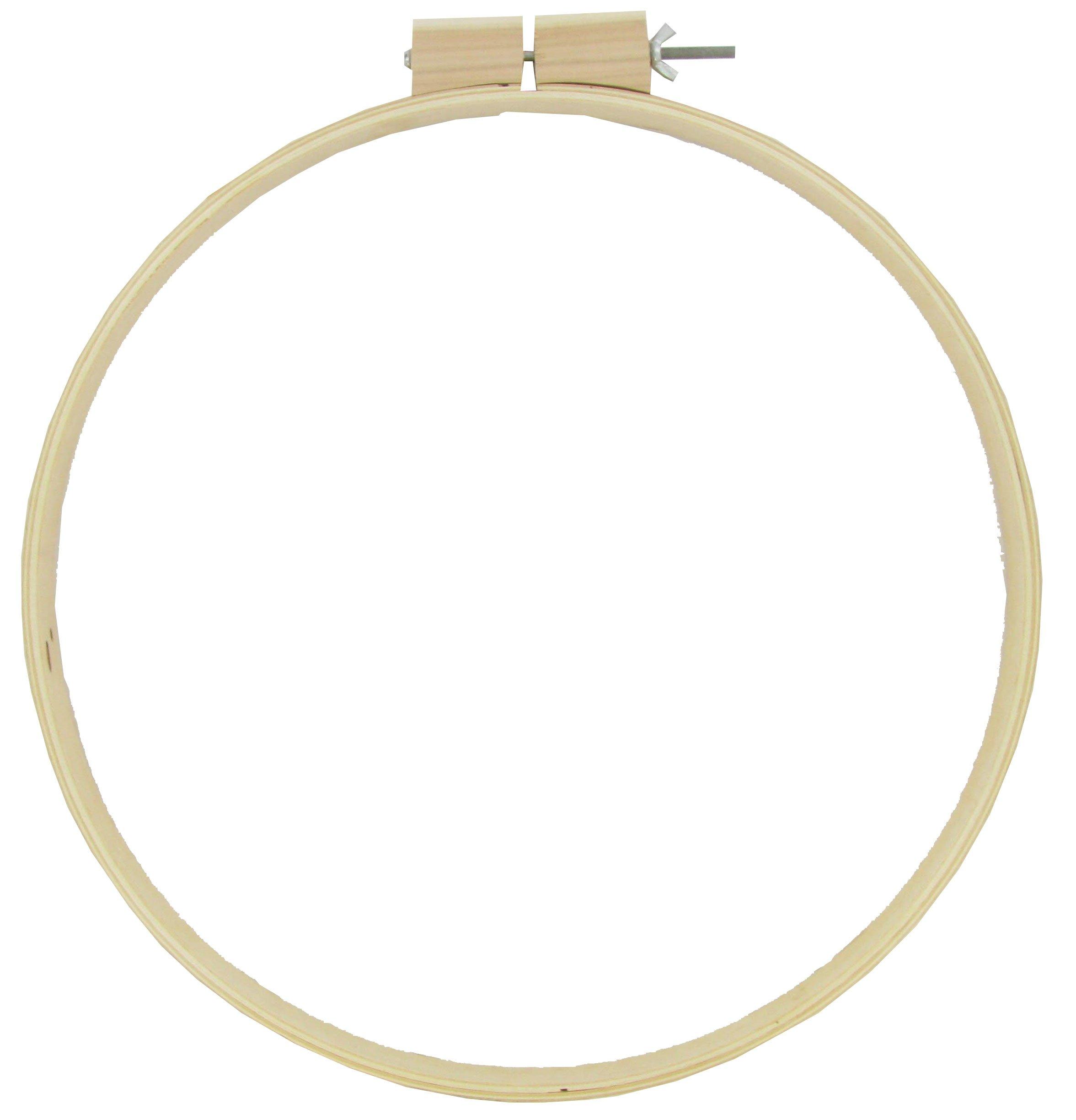 LARGE Gibbs Quilter's Wooden Embroidery Hoop (22) - arts & crafts