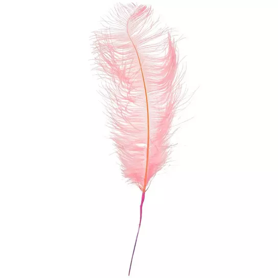 Dyed Ostrich Feather Pick, Hobby Lobby
