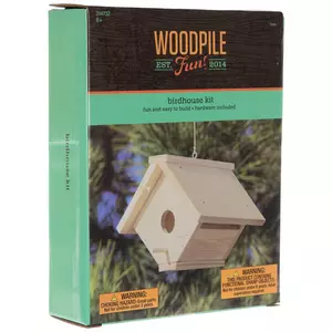 Wood Birdhouse Kit