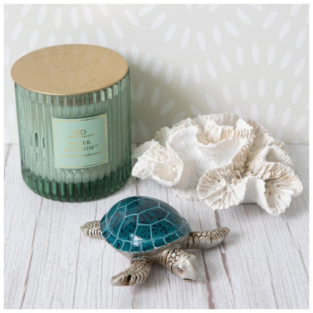 Blue & Silver Sea Turtle Figurine | Hobby Lobby | 328591