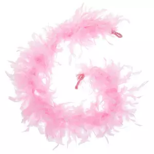 60 Gram Chandelle Feather Boa, Pink Orient 2 Yards for Party