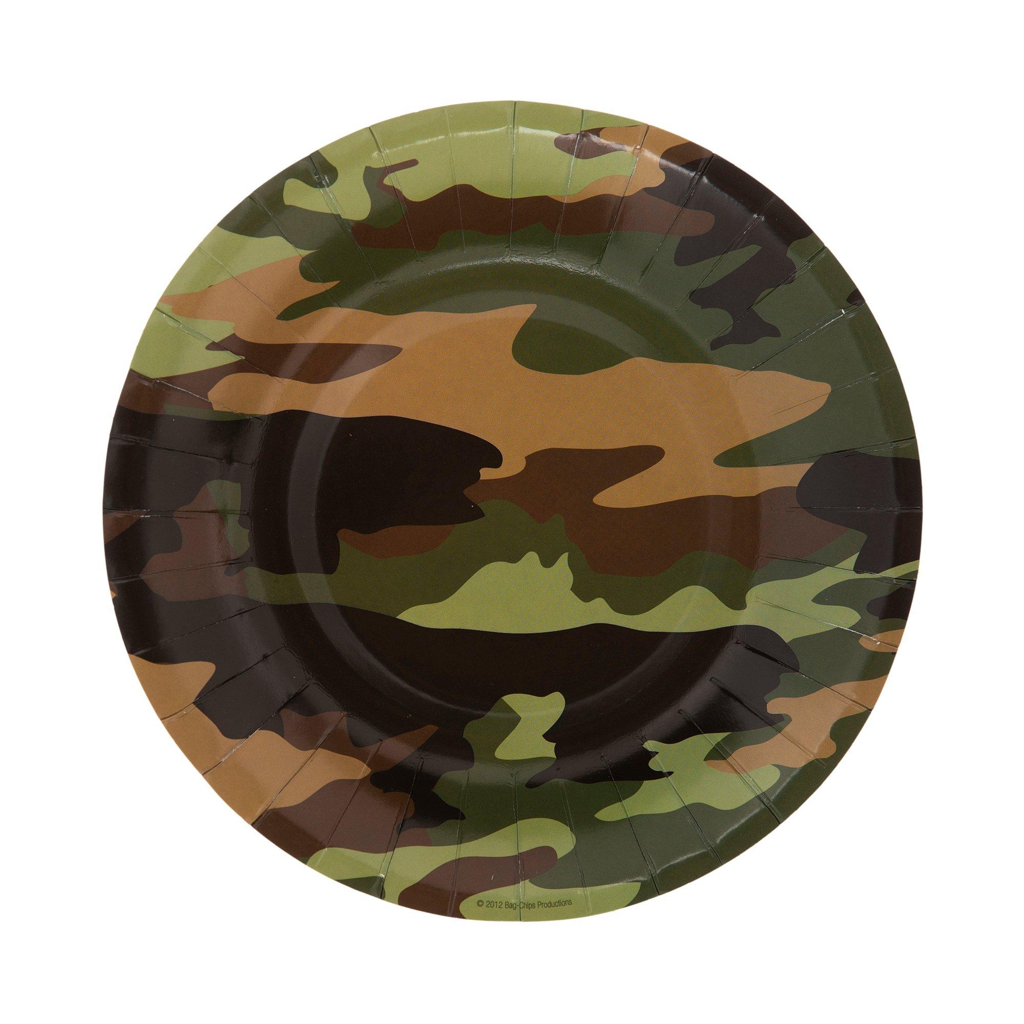 Camouflage Paper Plates Hobby Lobby 333732