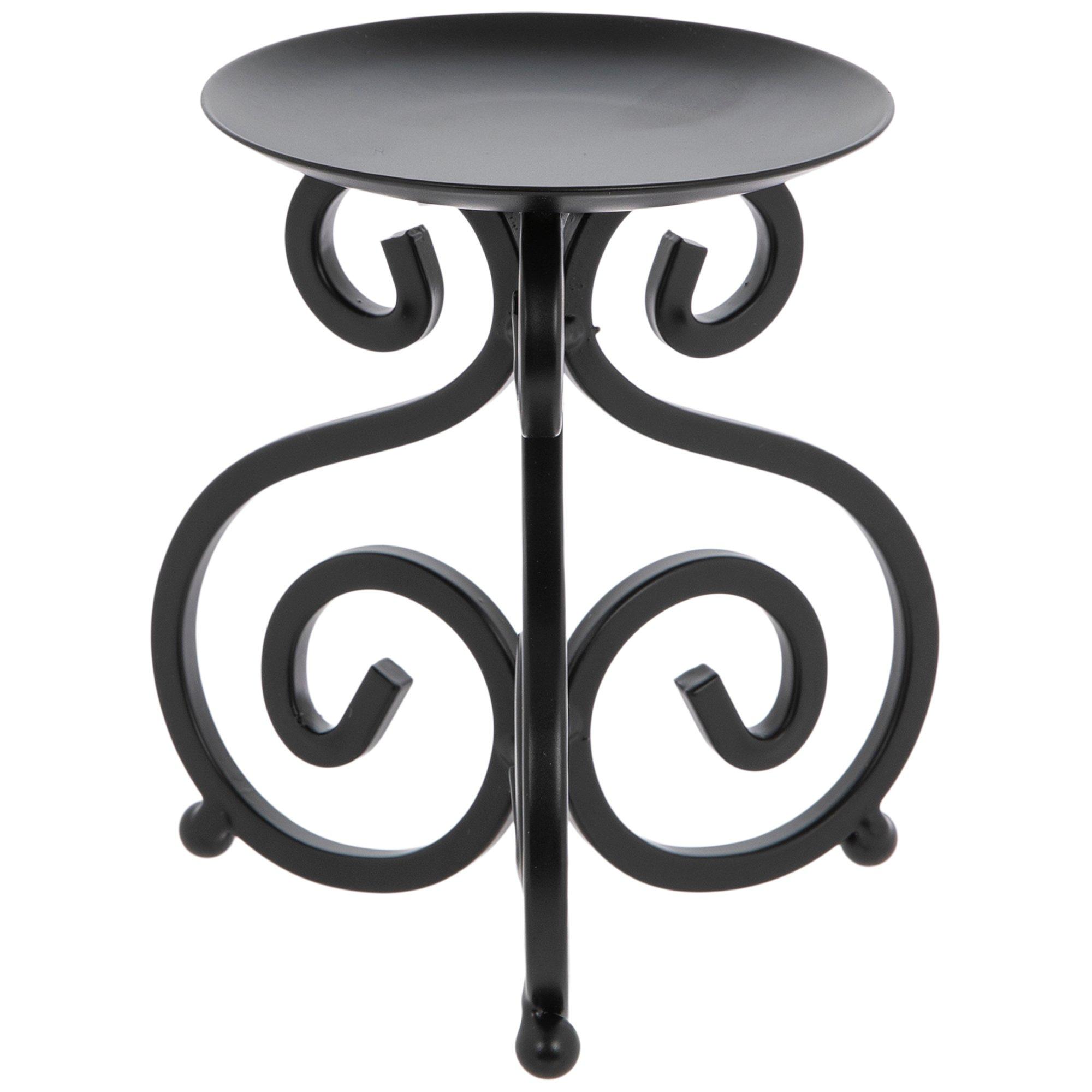 Black Metal Scroll Candle Holder Hobby Lobby 334037