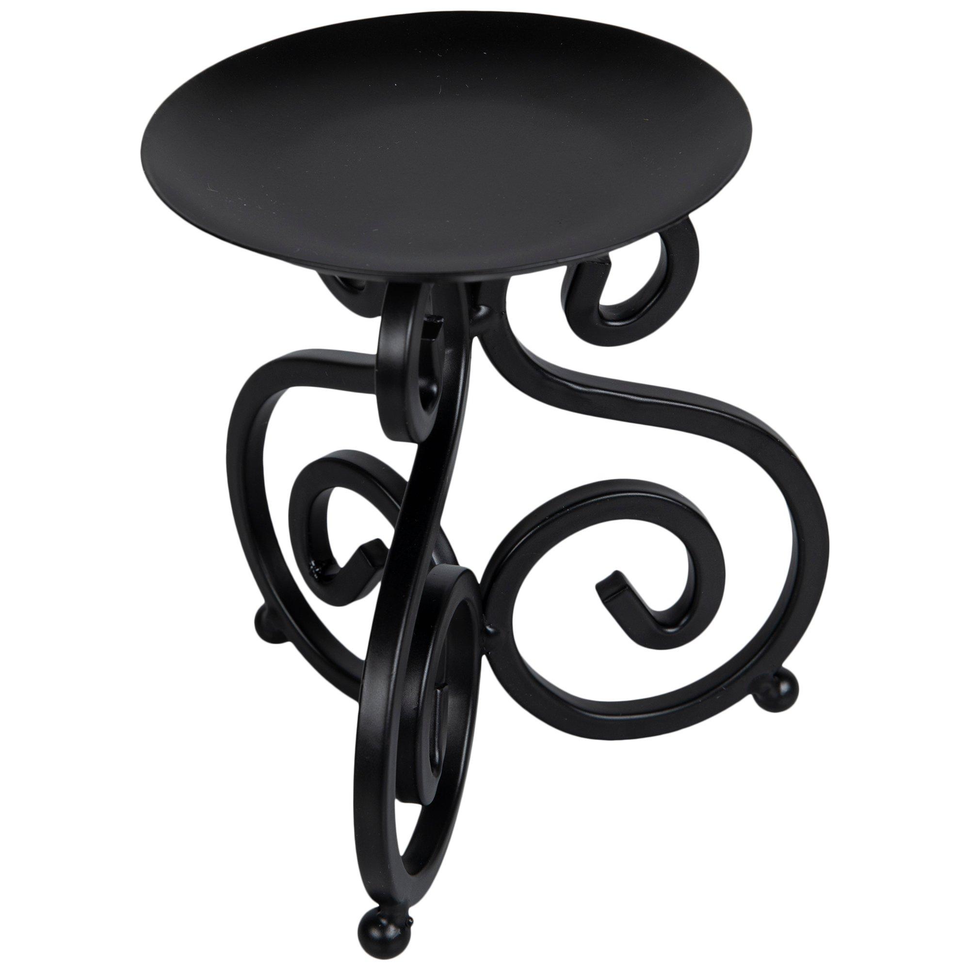 Black Metal Scroll Candle Holder Hobby Lobby 334037