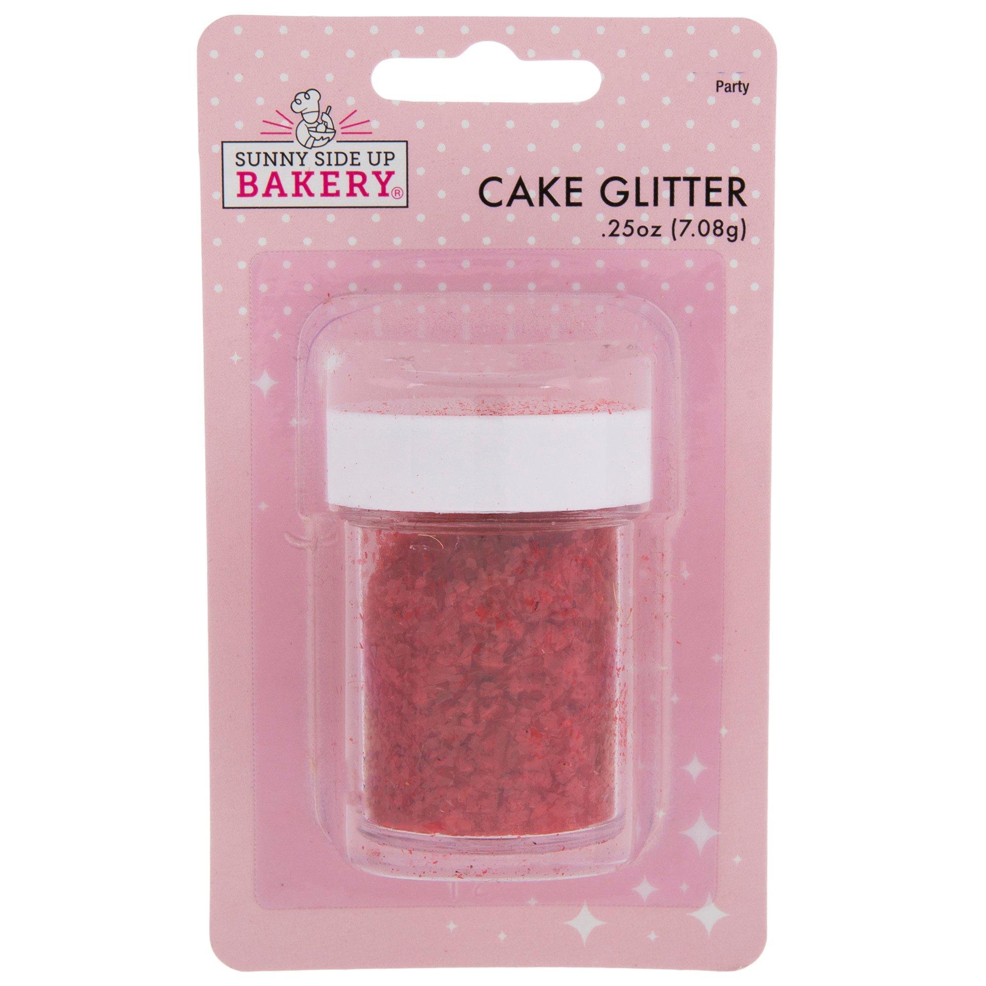 Red, Pink & White Glitter Pearl Sprinkles, Hobby Lobby
