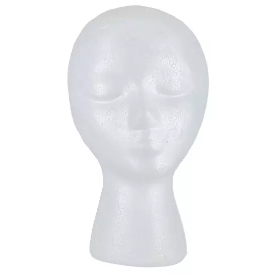 Annie Deluxe Polystyrene Foam Head Wig Display