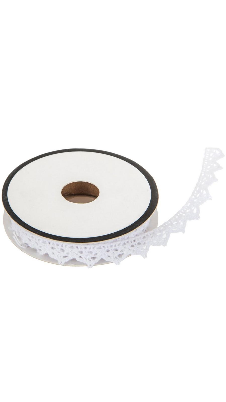 正規品 andmary Avrill ribbon tops ivory FR White Lace Trim - 3/8