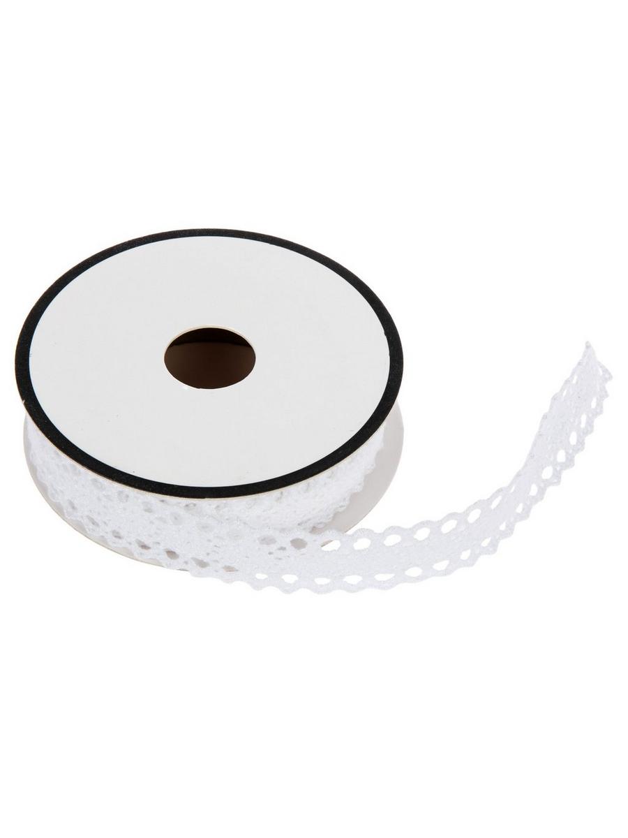 White Scalloped Lace Trim - 3/4