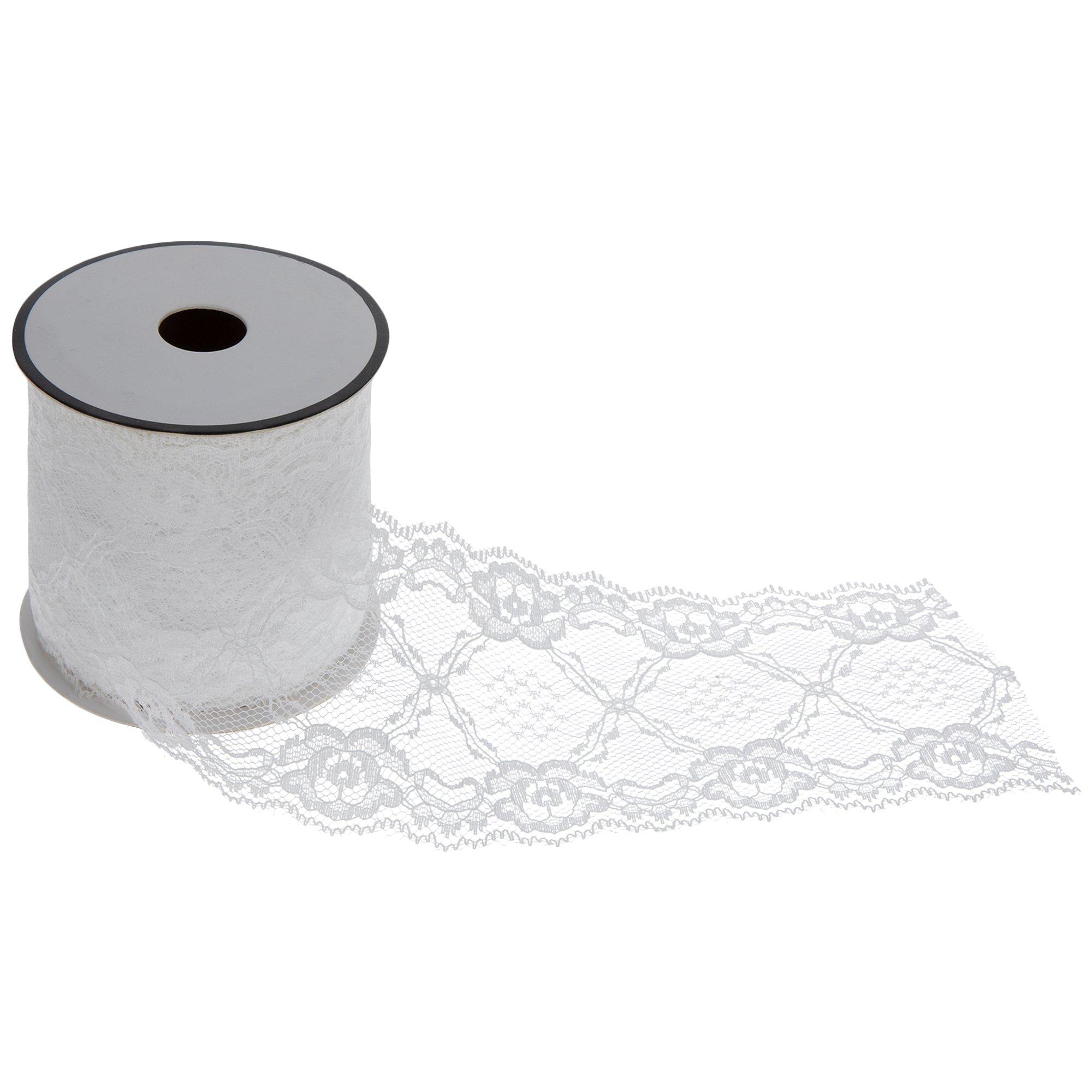 White Flat Lace Trim Hobby Lobby 339119