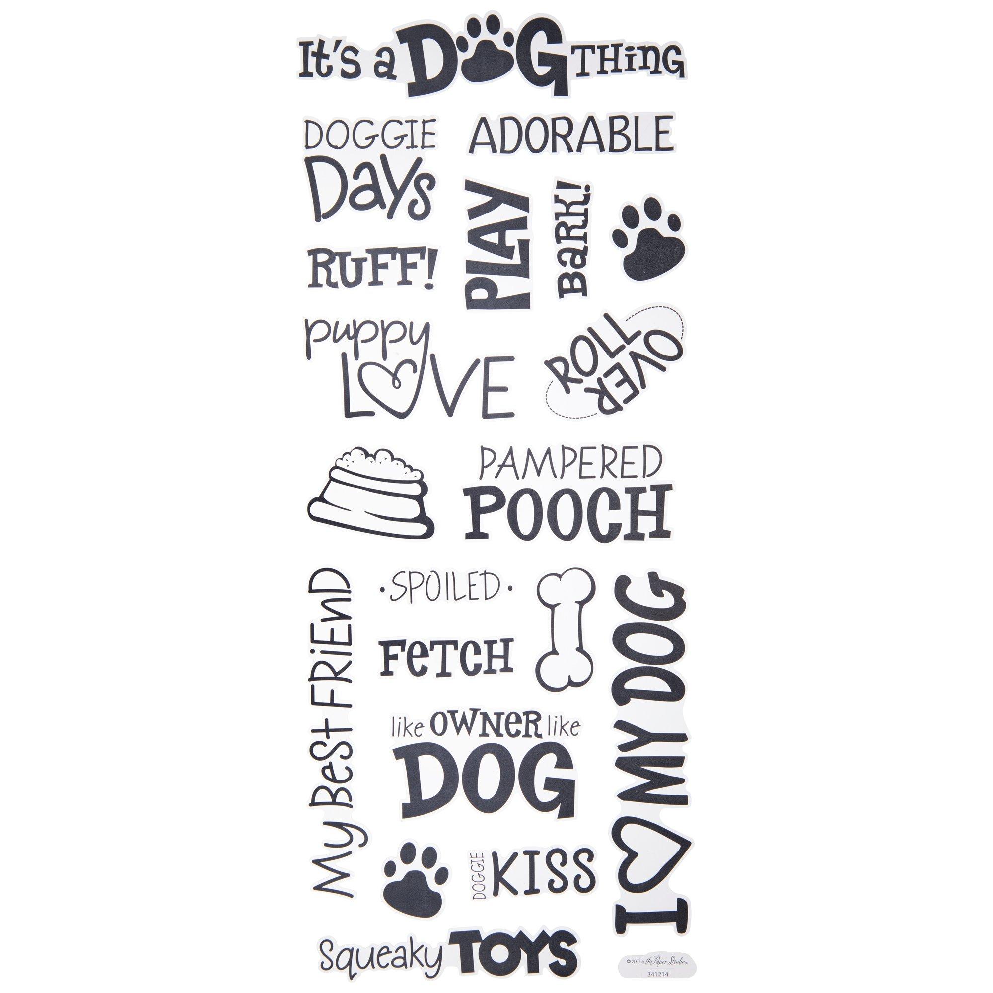 Dog Sayings Stickers Hobby Lobby 341214