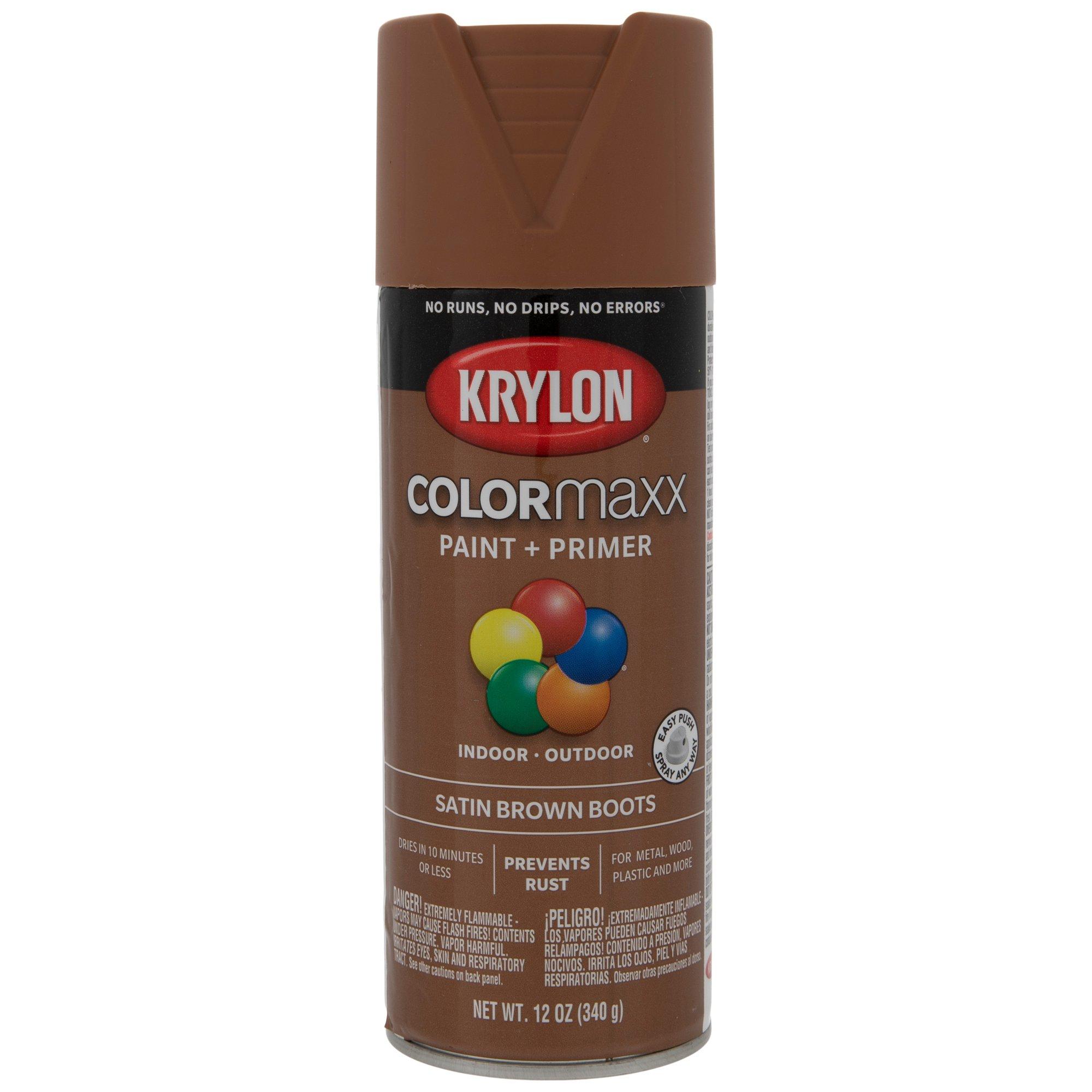 Krylon ColorMaxx Satin Spray Paint & Primer Hobby Lobby 341685