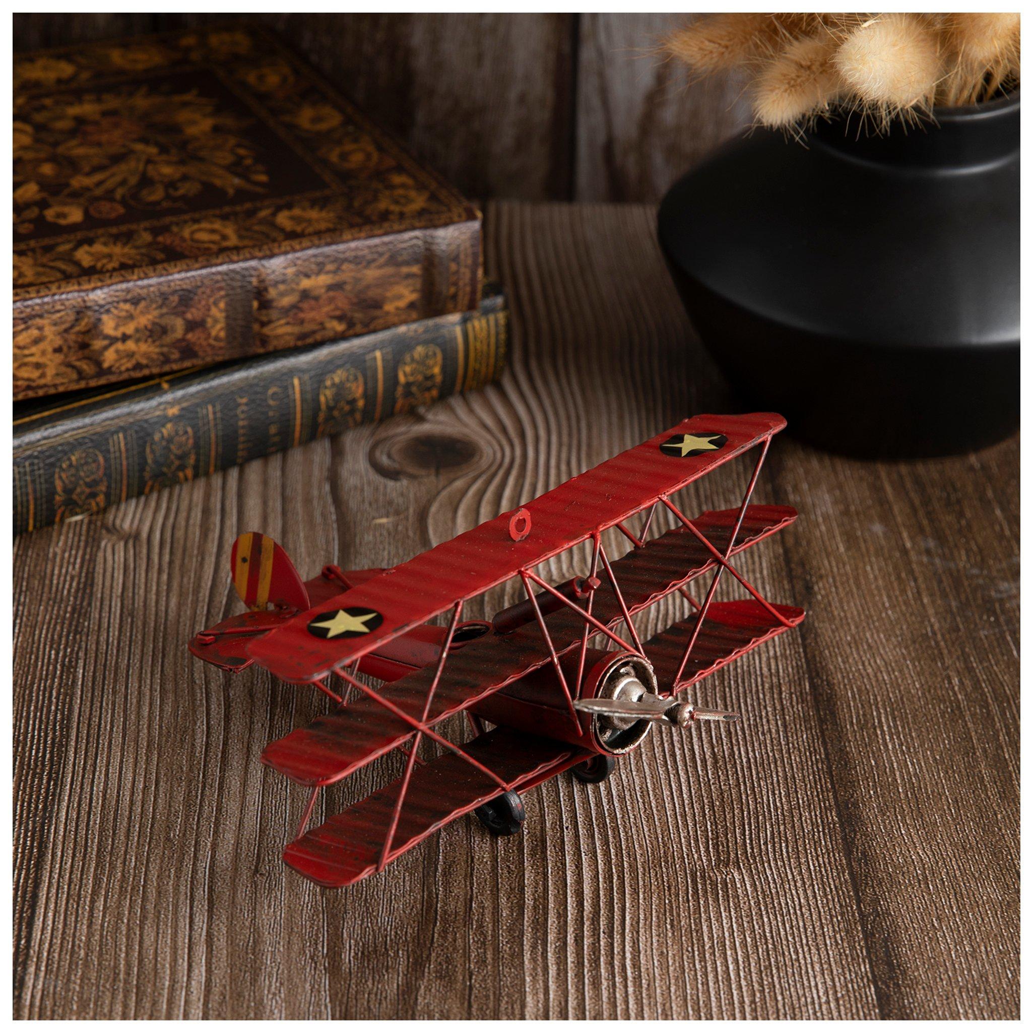 Red Metal Triplane | Hobby Lobby | 343434