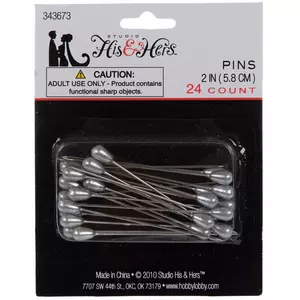 Florist Pins, Luxury Quality Diamante Pins 4mm IRIDESCENT Corsage Pins,  Boutonniere's Pins Dressmaking Crystal Pins 