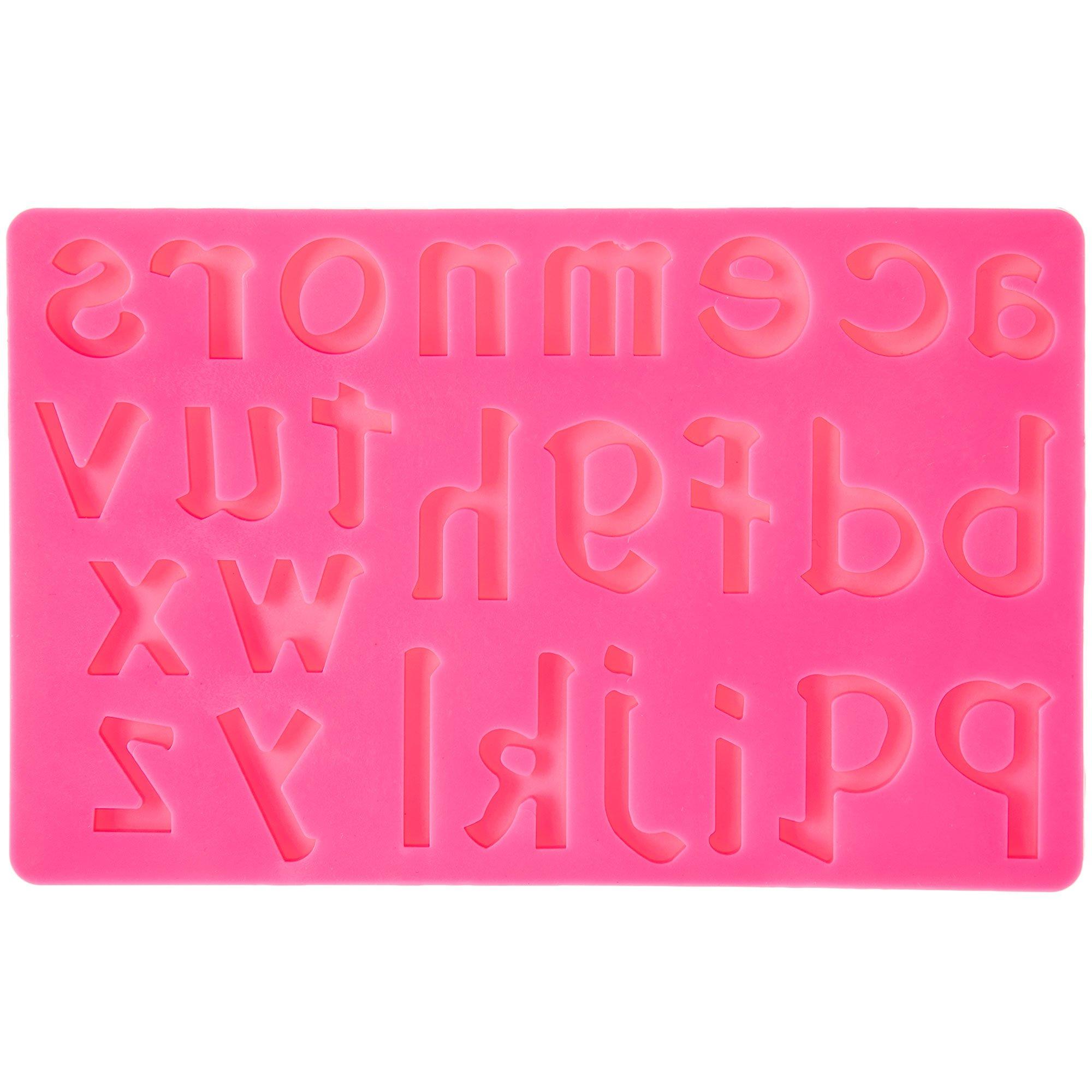 Alphabet Fondant Mold Hobby Lobby 344473