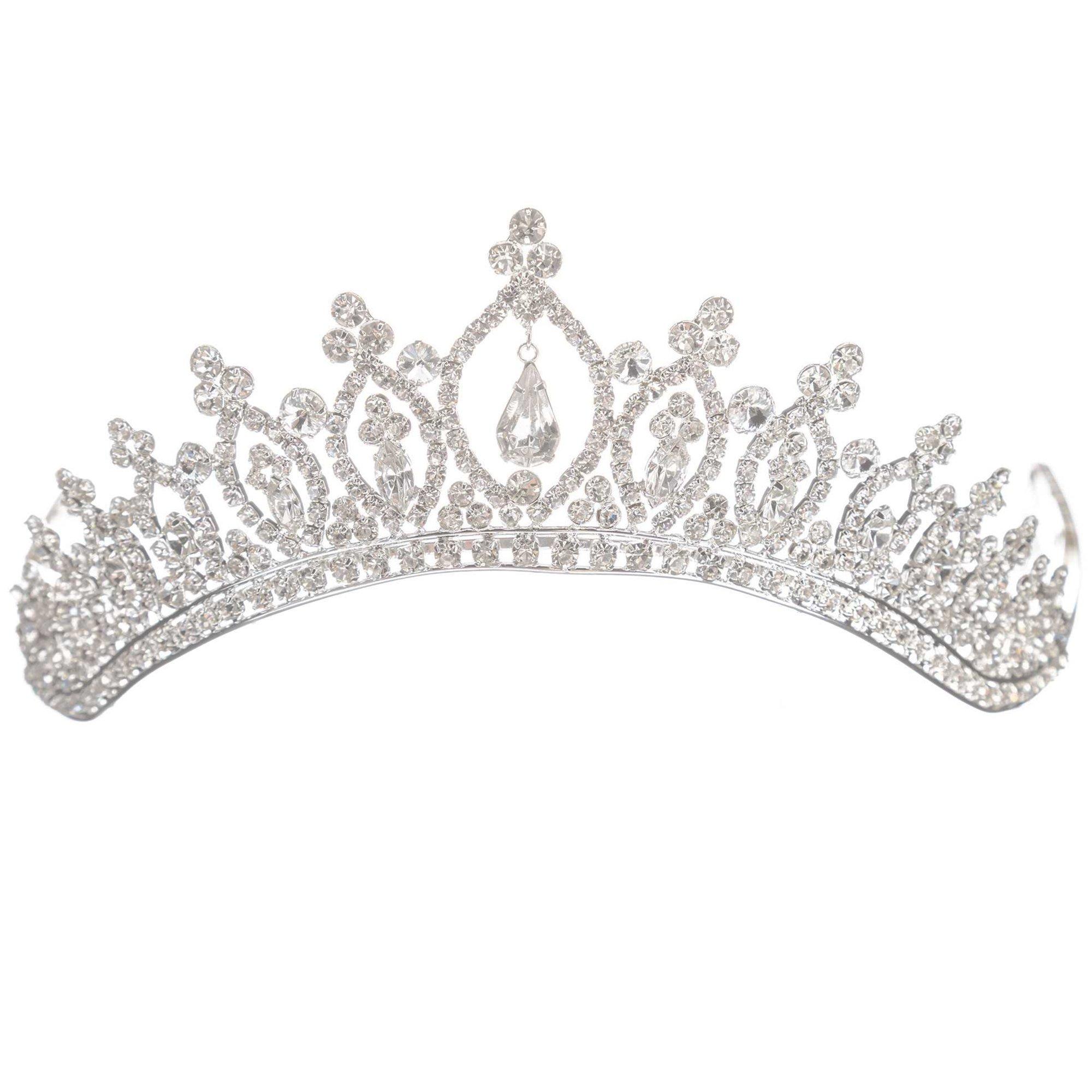 Rhinestone Tiara with Comb Hobby Lobby 347013