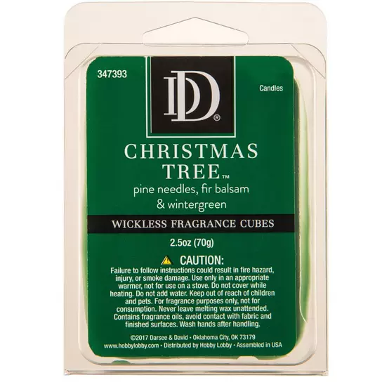 Nice Bush - Pine Christmas Tree Scented Wax Melt - 1 Pack - 2 Ounces - 6  Cubes