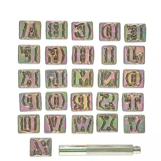 Alphabet & Number Leather Stamping Kit, Hobby Lobby