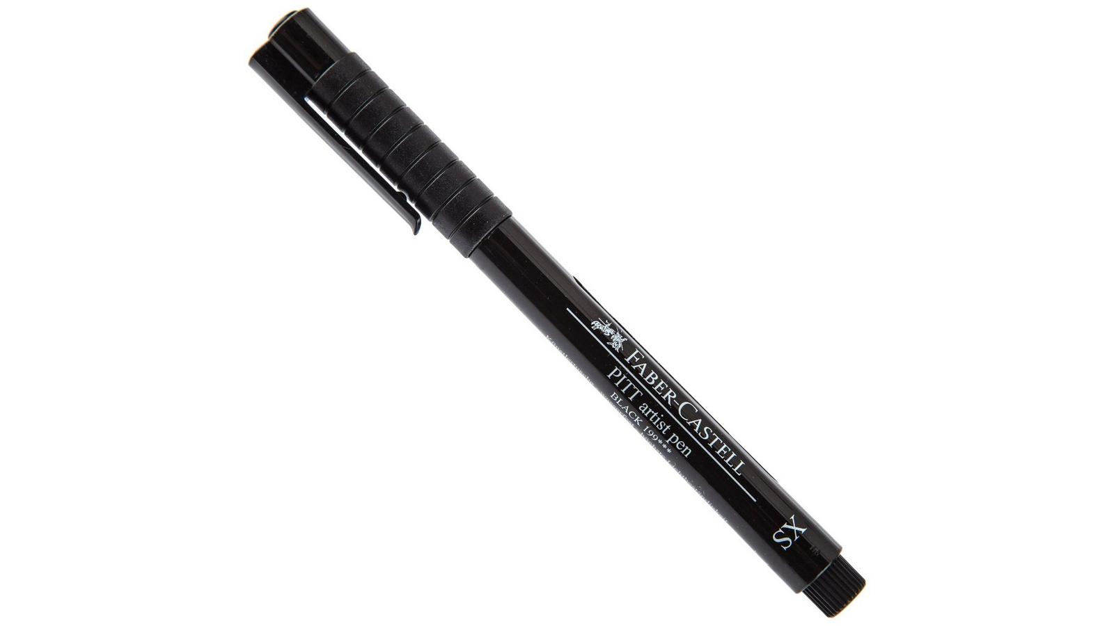 Black Faber-Castell PITT Artist Extra Superfine Pen - 0.1mm