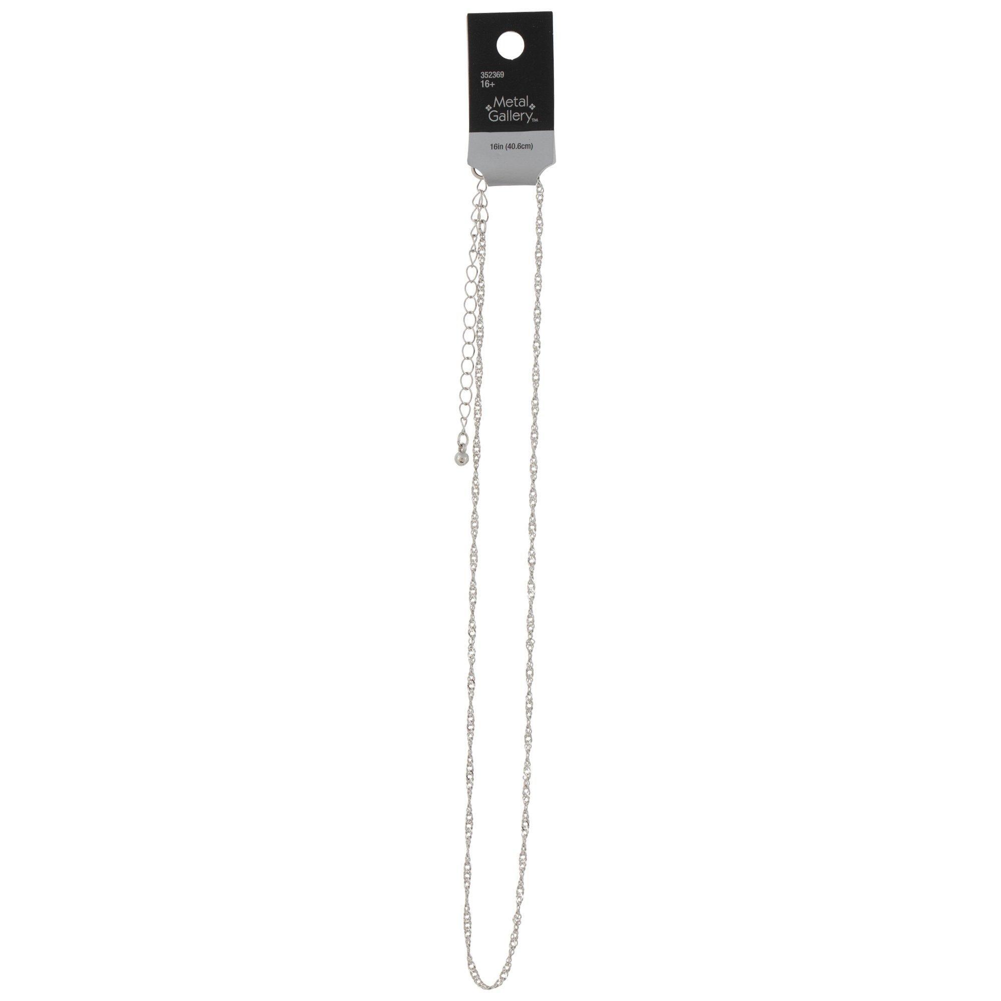 TATIANA☆[SILVER925] French Twist Chain Necklace 韓国発【TATIANA】(SILVER925) French Twist Chain Necklace