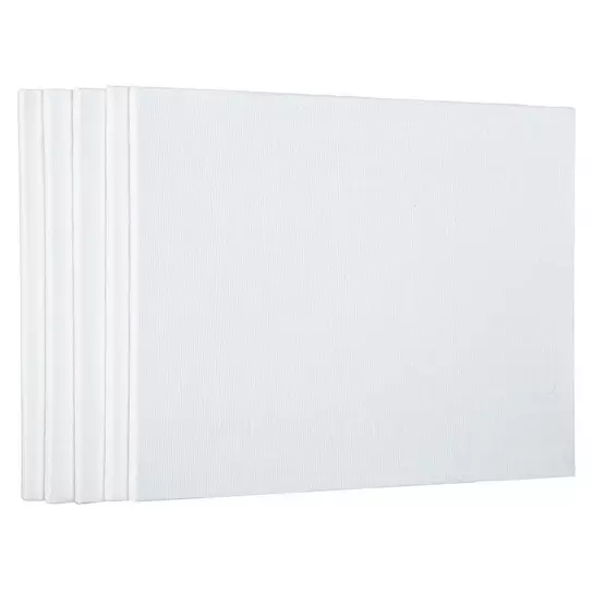 Uxcell Painting Canvas Panels, 5 Pack 5x7 Inch Rectangle Wood