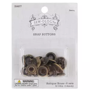 Austok Snap Fastener Kit, Fabric Base Components and Snap Tools Included ,diy Canvas, Leather, and Upholstery Snap Fastener Repair Kit, Size: 37 Sets